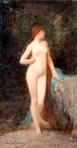 Chloe2 nude Jules Joseph Lefebvre Oil Paintings